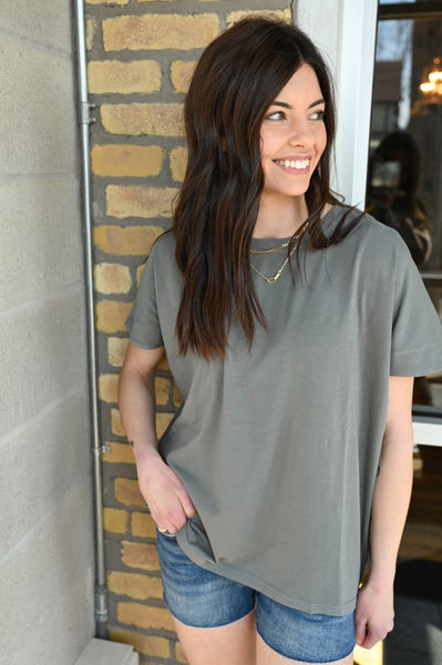 Cruel Summer Tshirt [spice, mocha, gray]