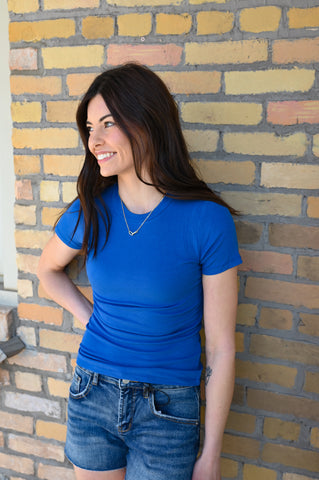 Castings Ribbed Tshirt [royal]
