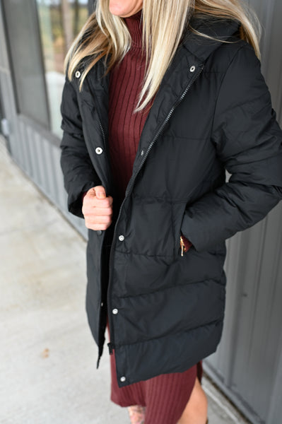 Matte Winter Coat [olive, black, taupe]