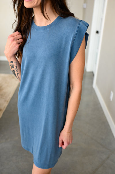 Carli Tshirt Dresses [stripe, coral, blue]