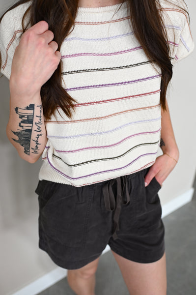 Ruthie Tencel Shorts