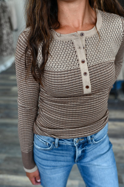 Teagan Knit Henley