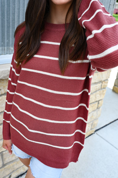 Cool Breeze Light Crochet Sweater
