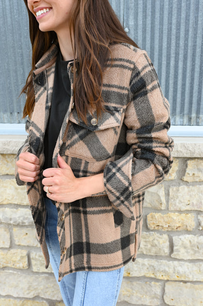 Chilly Days Fleece Shacket