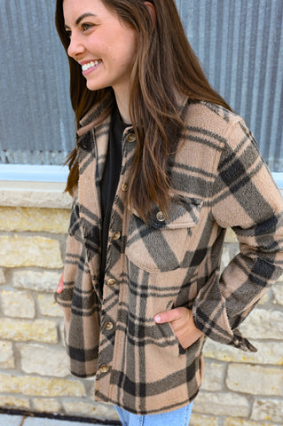 Chilly Days Fleece Shacket