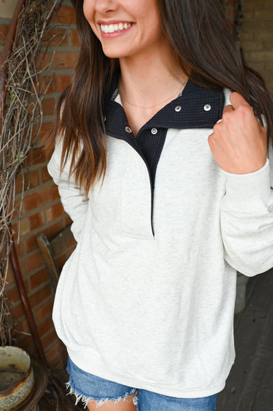 Vintage Accent Geneva Pullover