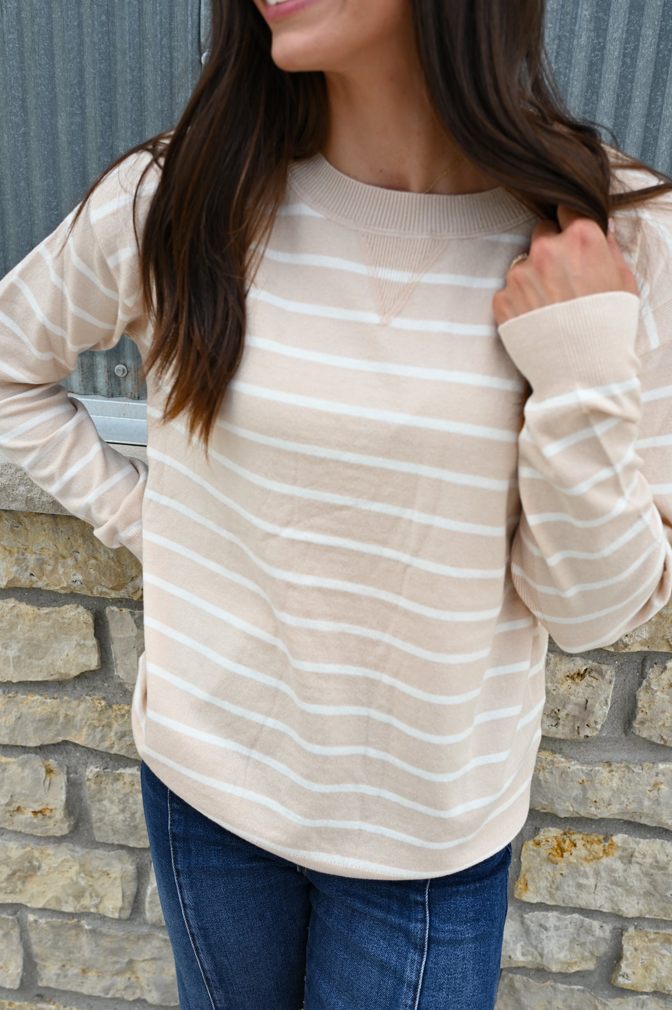 Little Oat Butter Sweater