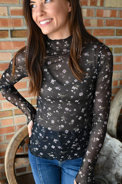 Wildflower Floral Mesh