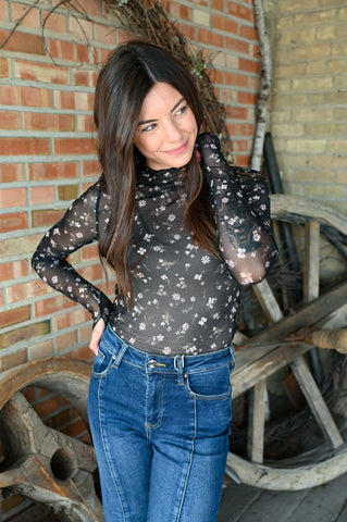 Wildflower Floral Mesh
