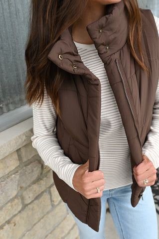 Cadence Light Vest [olive, black, mocha]
