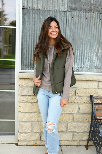 Cadence Light Vest [olive, black, mocha]