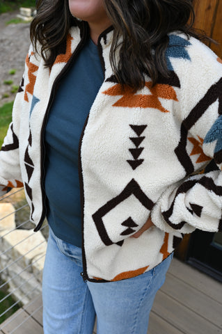 Cabin Fever Sherpa Shacket [2 colors]