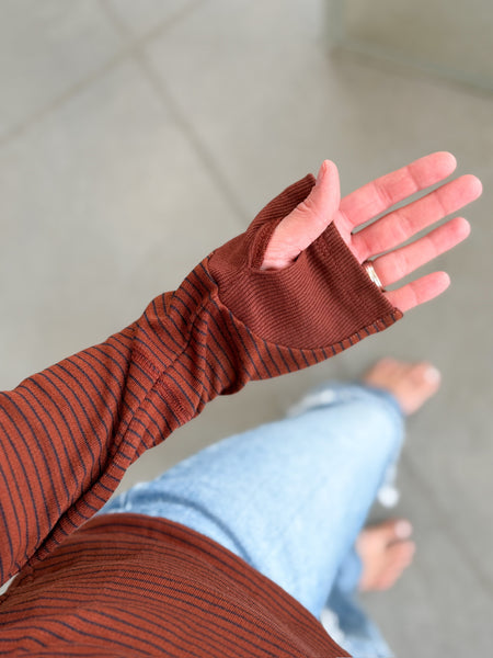 Kelli Ribbed Henley