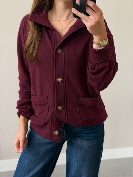 Kelli Sweatshirt Cardigan