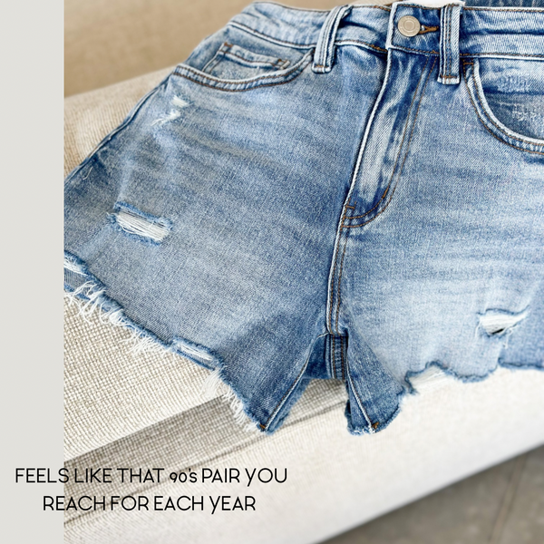 The Vintage Look but Comfort Vibes Shorts