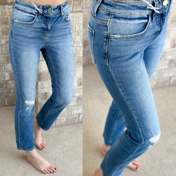 Cici High Rise SOFT Crop Jeans