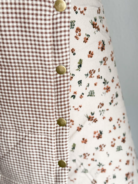 Country Crisp Floral Lined Vest