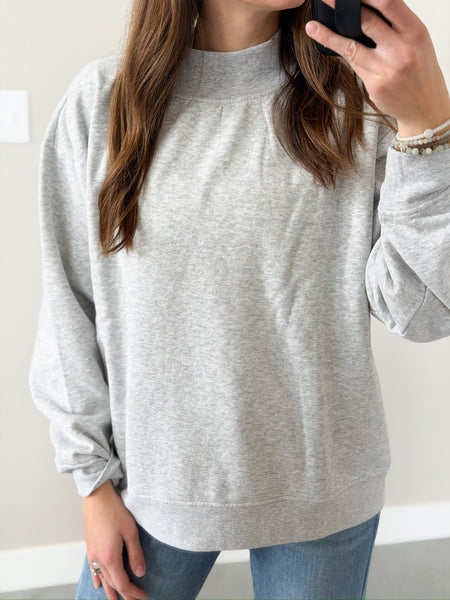 Heidi Butter Mock Neck