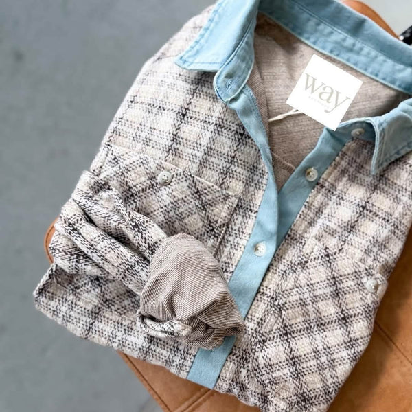 Western Maple Button Down