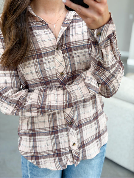 Branson Buttery Plaid [Olive Mix & Mauve Mix]