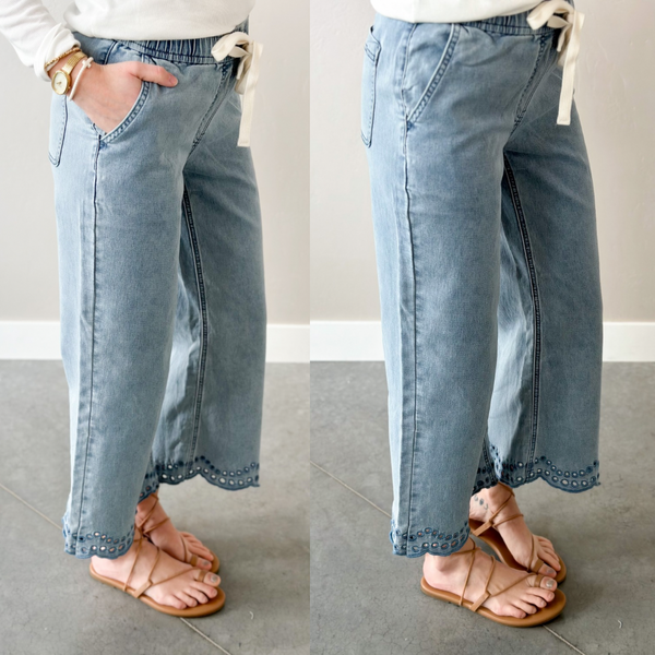 The Edge Detailed Pants