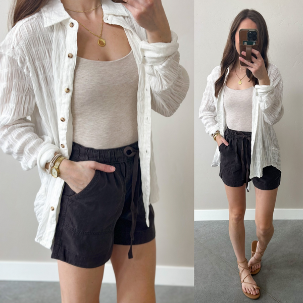 Ruthie Tencel Shorts