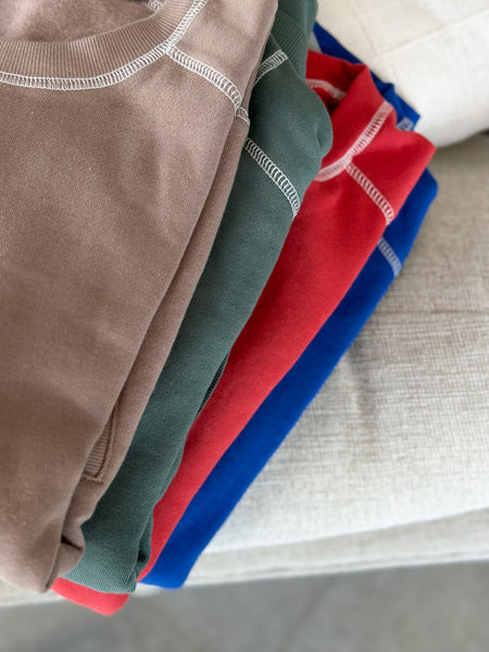 Legging Friendly Pocket Crews [4 colors]