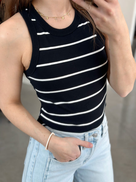 Basic Racer Tanks [2 color combos]