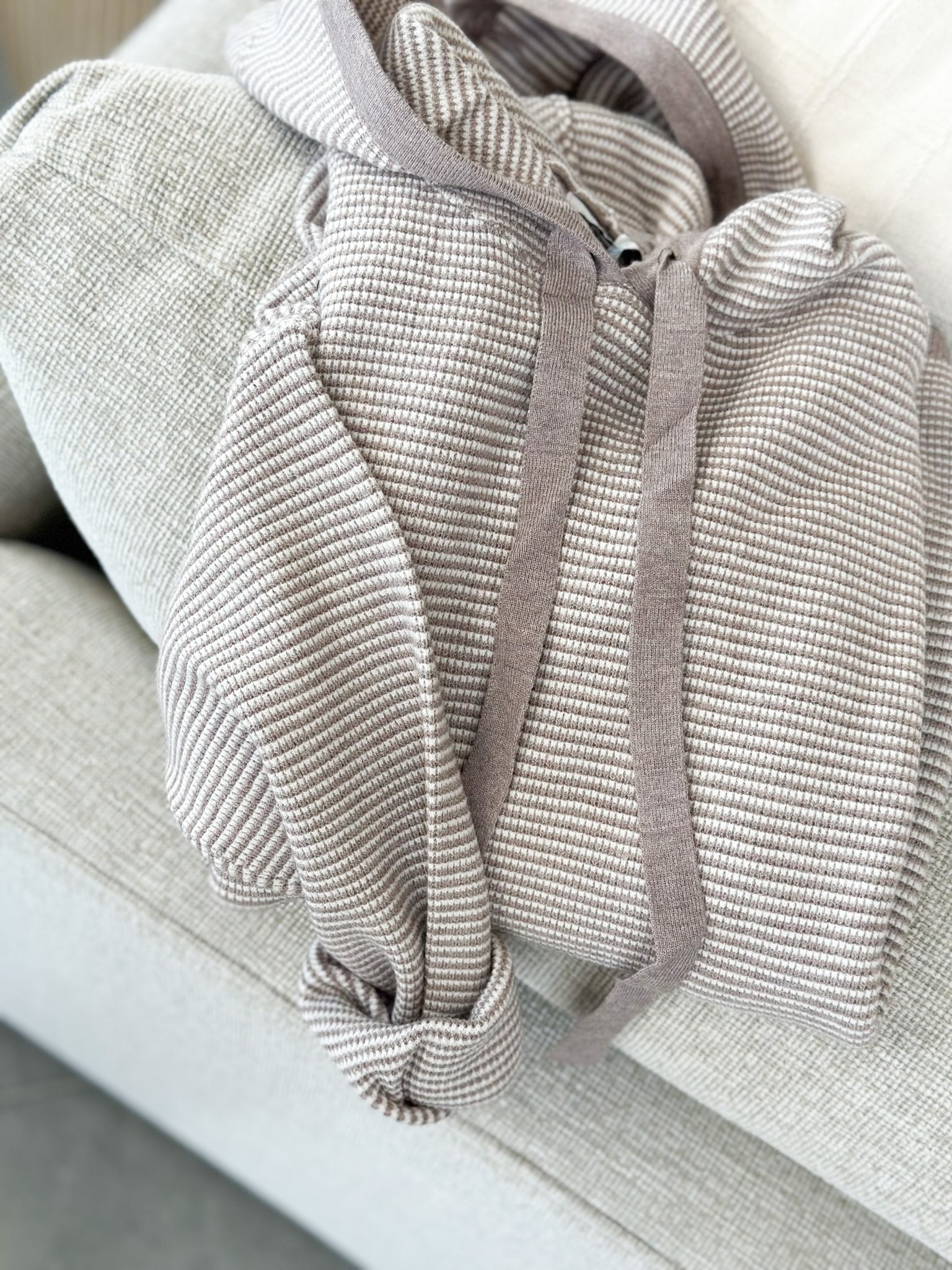 Easy Peasy Waffle Hoodie