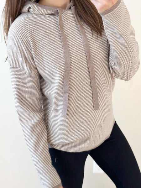 Easy Peasy Waffle Hoodie