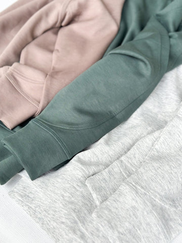 Butter Soft Scuba Crews [Ash Gray, Olive, Mocha]