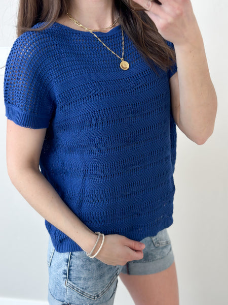 Casual Celly Knit Tee [3 colors]