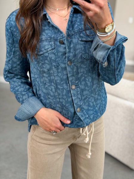 [Paisley] There is No Way that is Denim Jacket