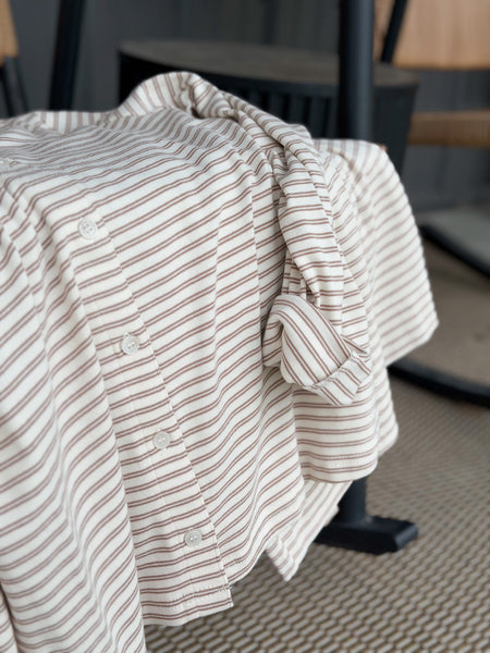 Cozy Cotton Stripe Set [top + pants included]