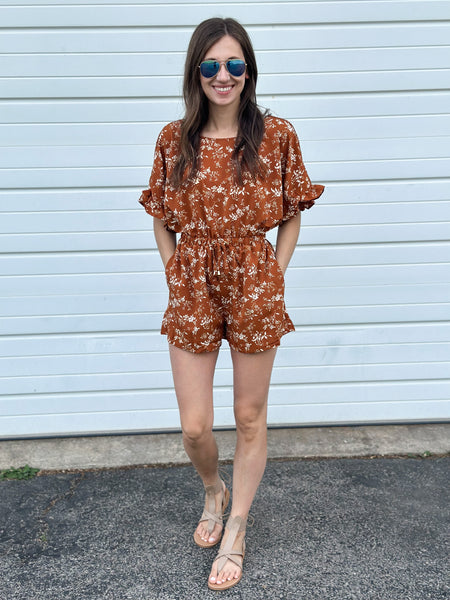 Devyn Floral Romper