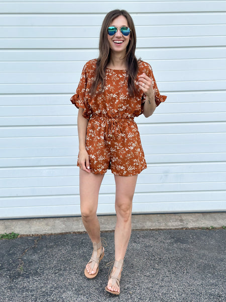 Devyn Floral Romper