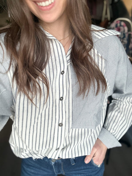 Workin’ Button Down [2 colors]
