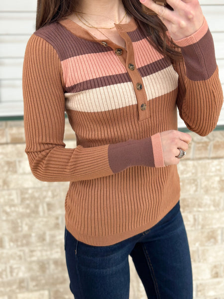 Honey Knit Henley