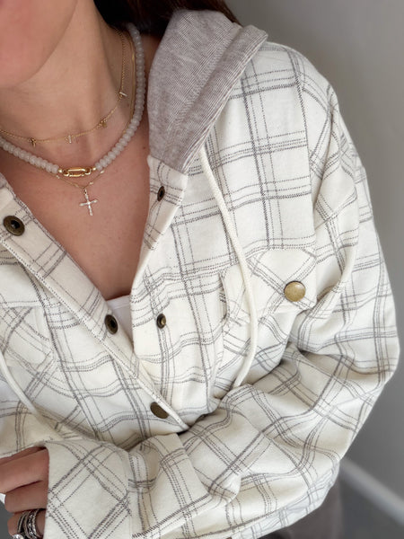 Scout Plaid Buttery Shacket
