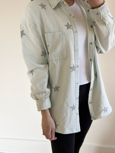 Firecracker Soft Button Down