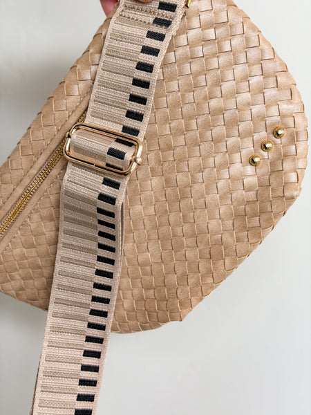 Woven to Perfection Belt Bag [strap included!] [2 colors]
