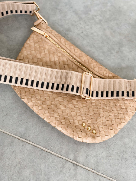 Woven to Perfection Belt Bag [strap included!] [2 colors]