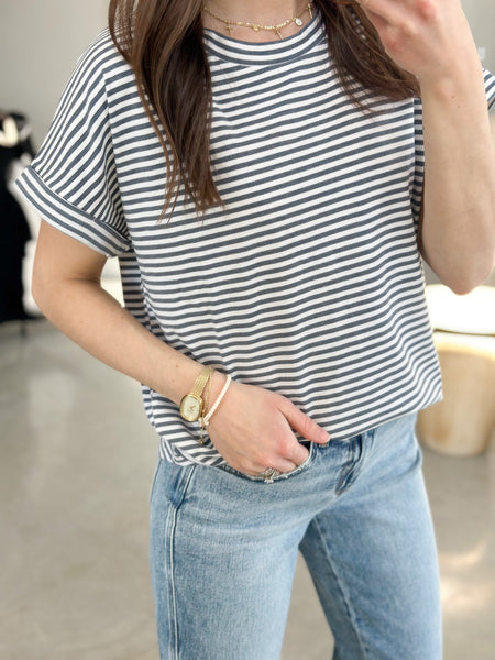 The Love of Stripes Relaxed Tee