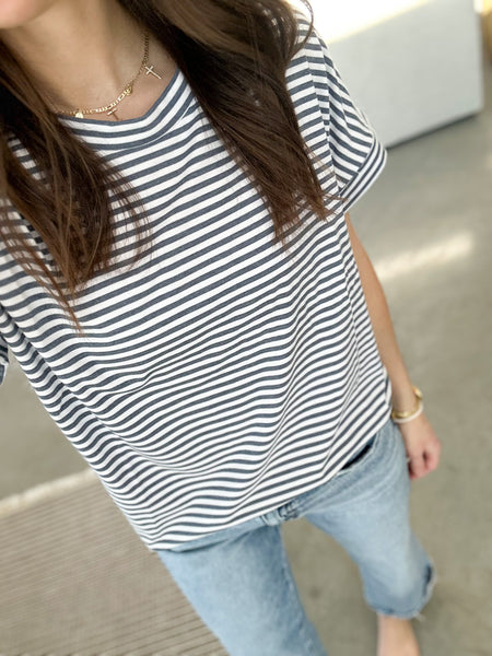 The Love of Stripes Relaxed Tee