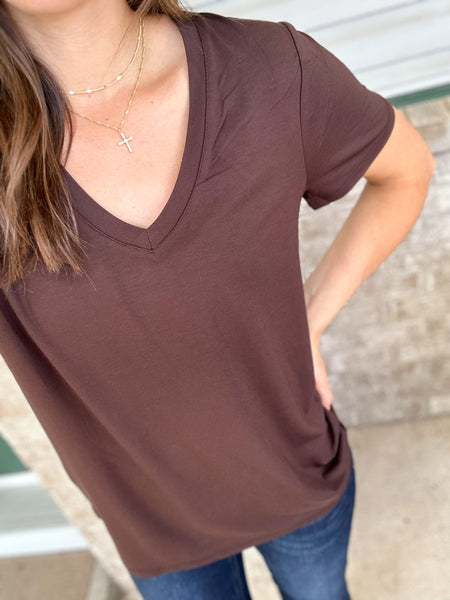 Banks Buttery Soft Tee [espresso]