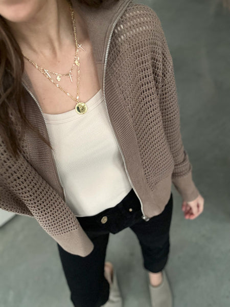 Meli Crochet Full Zip