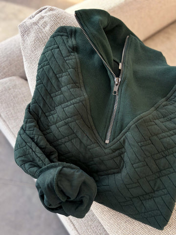 Winter Wonder Quilted Pullover [ready in 1-2 weeks!]
