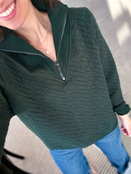 Winter Wonder Quilted Pullover [ready in 1-2 weeks!]