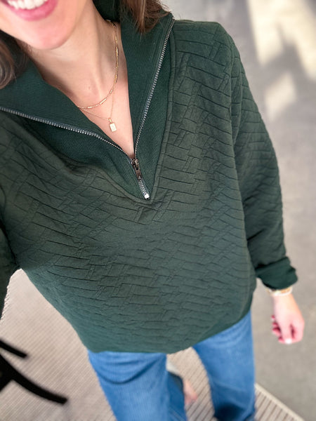 Winter Wonder Quilted Pullover [ready in 1-2 weeks!]