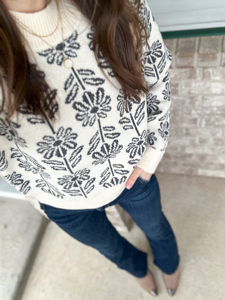 Krissi Flower Sweater